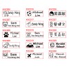 30mm x 10mm Customisation of Self-Inking (Pre-Inked) Rubber Stamps